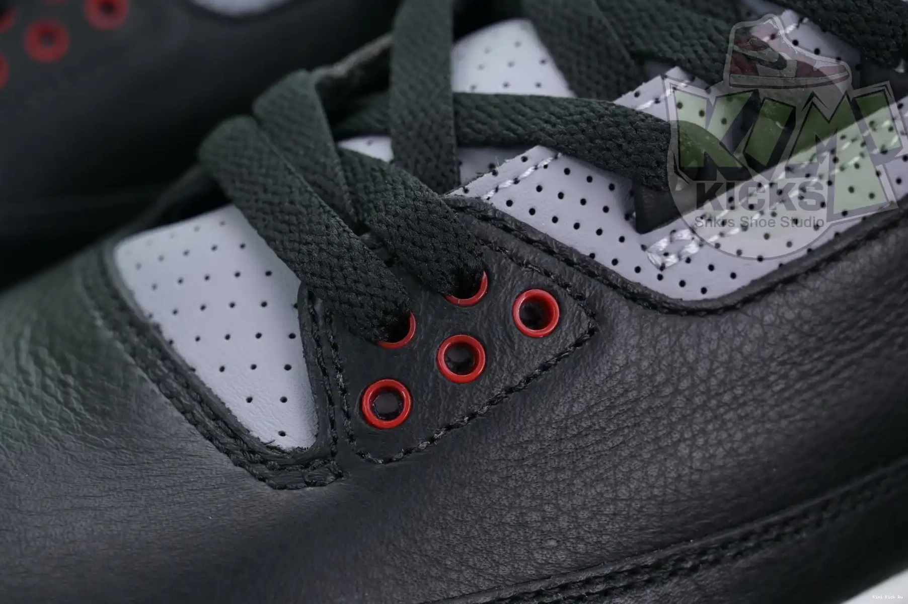Air Cement Jordan Kimikick Reimagined” 3“Black 0325